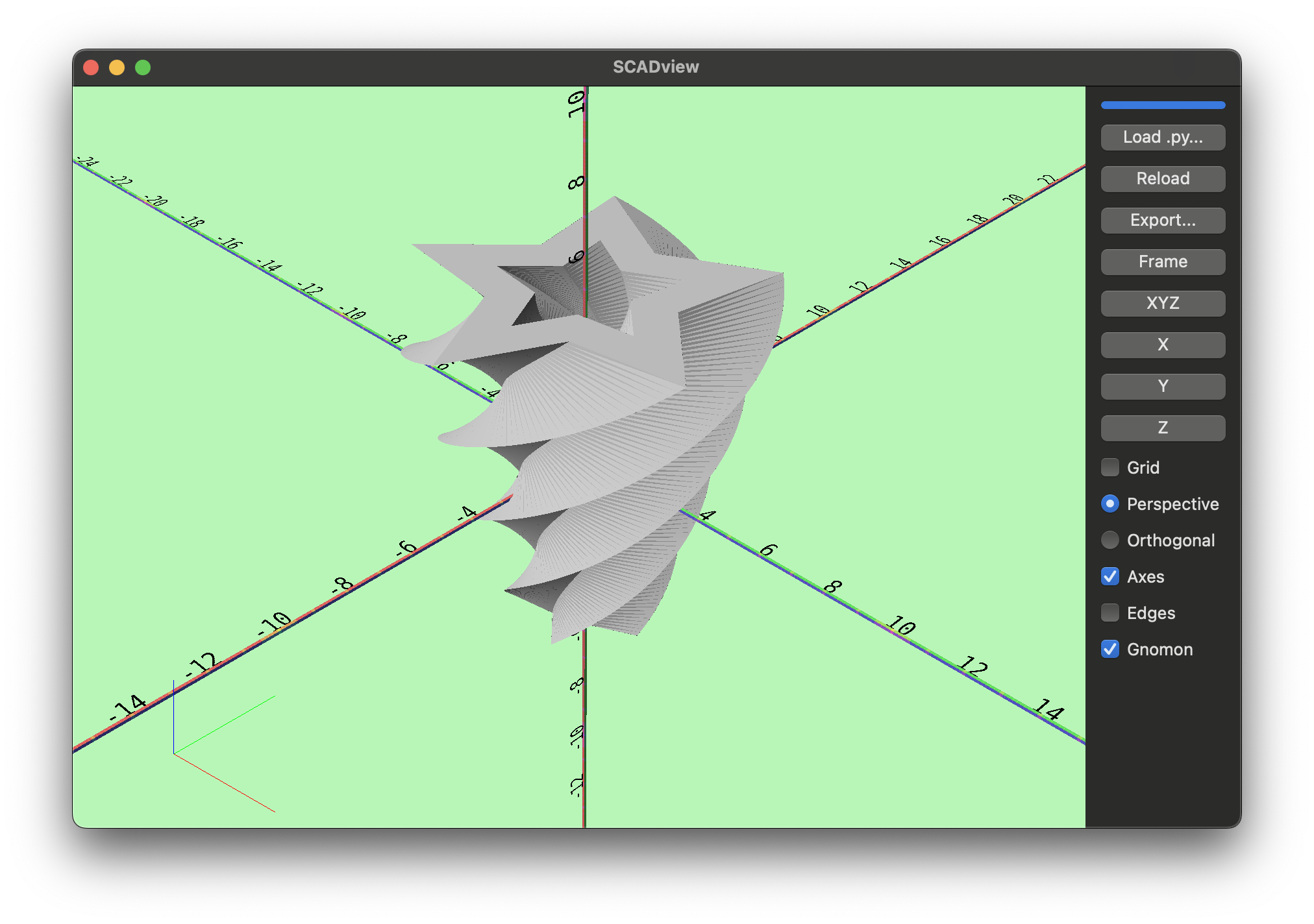 Star Linear Extrude